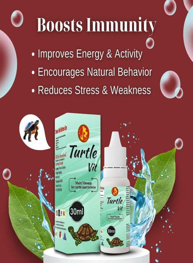 سايج سكوير سيج سكوير بيت كير إنترناشونال، قطرات فيتامينات وكالسيوم للسلاحف | يدعم صحة الصدفة والعظام القوية | فيتامينات ومعادن وكالسيوم أساسية للنمو والعافية | رعاية صحية متكاملة للسلاحف (30 مل) - Image 3